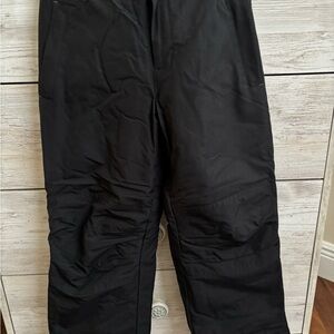 Lands' End Kids' Black Snow/Ski Pants. Size 8